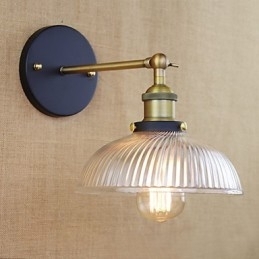 Amerikaanse Country Retro Creatieve Persoonlijkheid Populaire Decoratieve Glazen Wandlamp