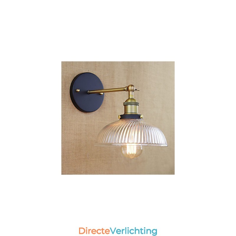 Amerikaanse Country Retro Creatieve Persoonlijkheid Populaire Decoratieve Glazen Wandlamp