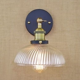 Amerikaanse Country Retro Creatieve Persoonlijkheid Populaire Decoratieve Glazen Wandlamp