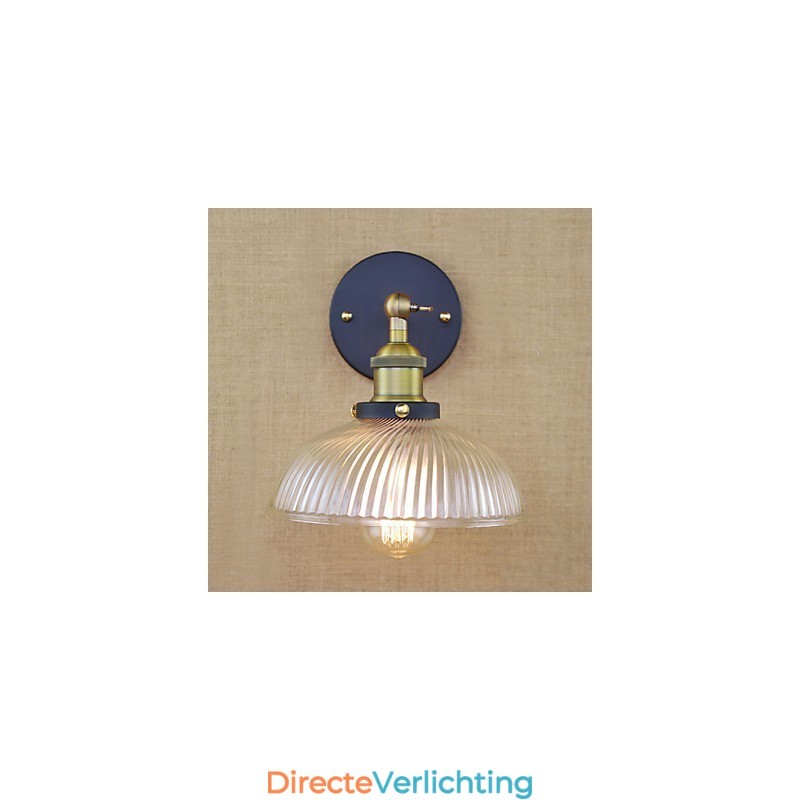 Amerikaanse Country Retro Creatieve Persoonlijkheid Populaire Decoratieve Glazen Wandlamp