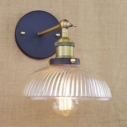 Amerikaanse Country Retro Creatieve Persoonlijkheid Populaire Decoratieve Glazen Wandlamp