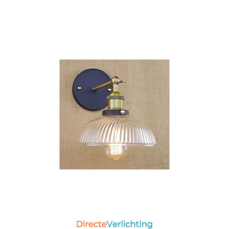 Amerikaanse Country Retro Creatieve Persoonlijkheid Populaire Decoratieve Glazen Wandlamp