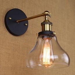Industriële nostalgische Amerikaanse landelijke decoratieve wandlamp