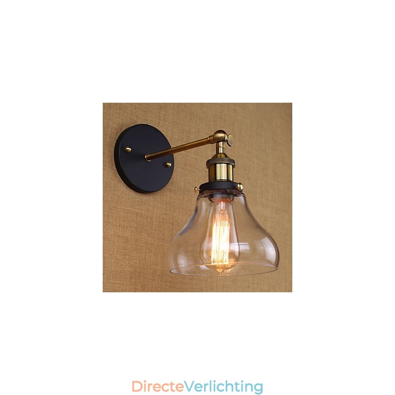 Industriële nostalgische Amerikaanse landelijke decoratieve wandlamp