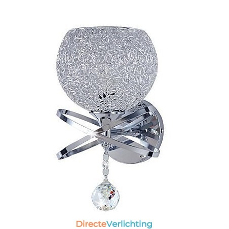 Kristallen wandlampen Modern eigentijds metaal