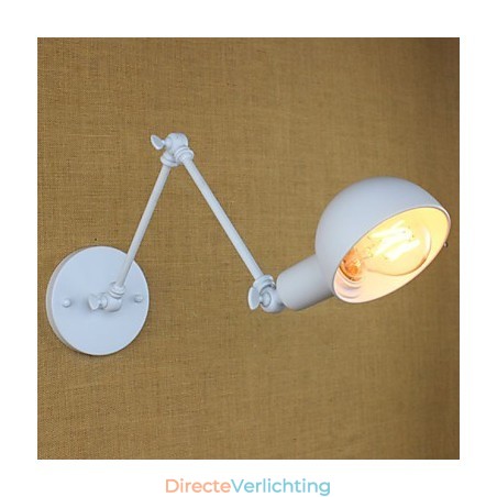 Moderne witte lange arm dubbele smeedijzeren wandlamp woonkamer hal slaapkamer nachtkastje studeerkamer Moderne witte lange arm dubbele smeedijzeren wandlamp woonkamer hal slaapkamer nachtkastje studeerkamer