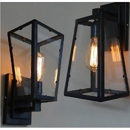 Creatief type Herstel van oude manieren is gecontracteerd Slaapkamer wandlamp met lichten