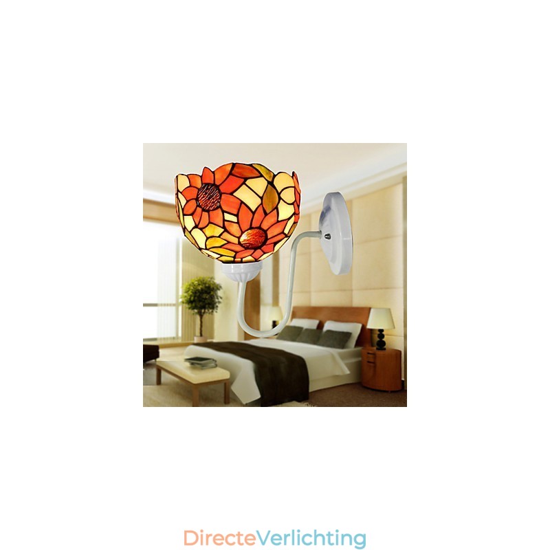 Zonnebloem Klassieke Luxe Villa Clubhuis Wandlamp Decoratie Kunstverlichting