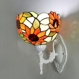Zonnebloem Klassieke Luxe Villa Clubhuis Wandlamp Decoratie Kunstverlichting