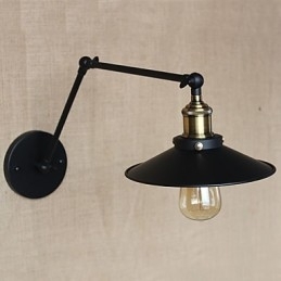 Creatieve nostalgische retro lange arm van industrieel type opvouwbare intrekbare muur