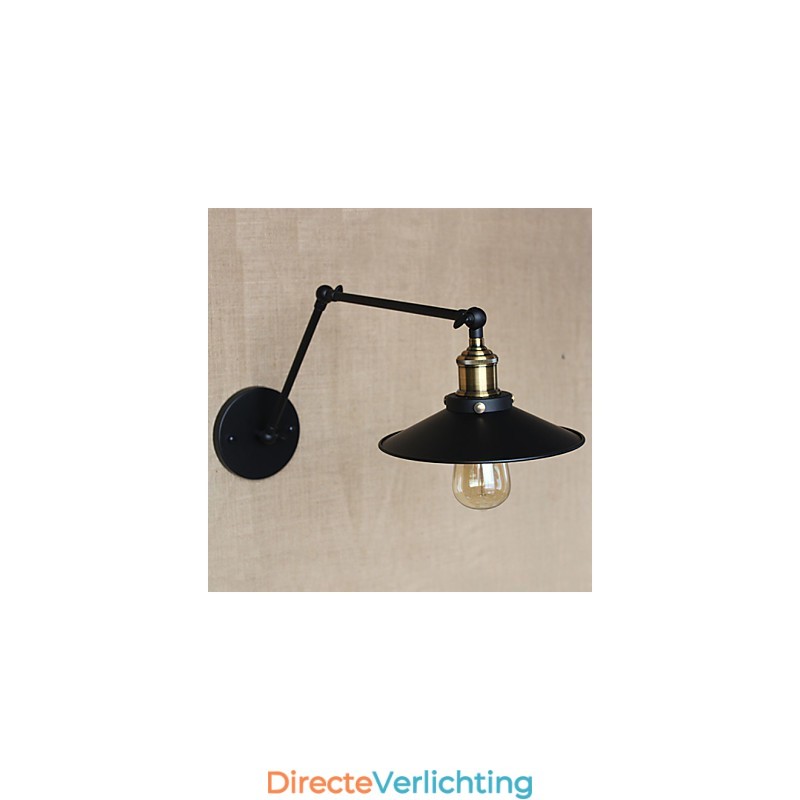 Creatieve nostalgische retro lange arm van industrieel type opvouwbare intrekbare muur