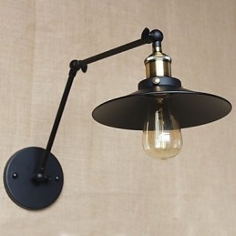 Creatieve nostalgische retro lange arm van industrieel type opvouwbare intrekbare muur
