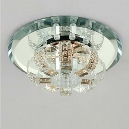 Kristallen plafondlamp Spotlight SMD 3W Creatieve lamp Absorb Dome Light