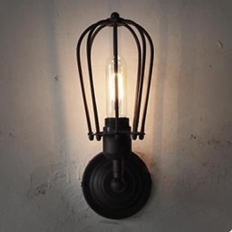 Industriële Retro Wandlamp Binnen Gang Enkele Kop Grapefruit Wandlamp