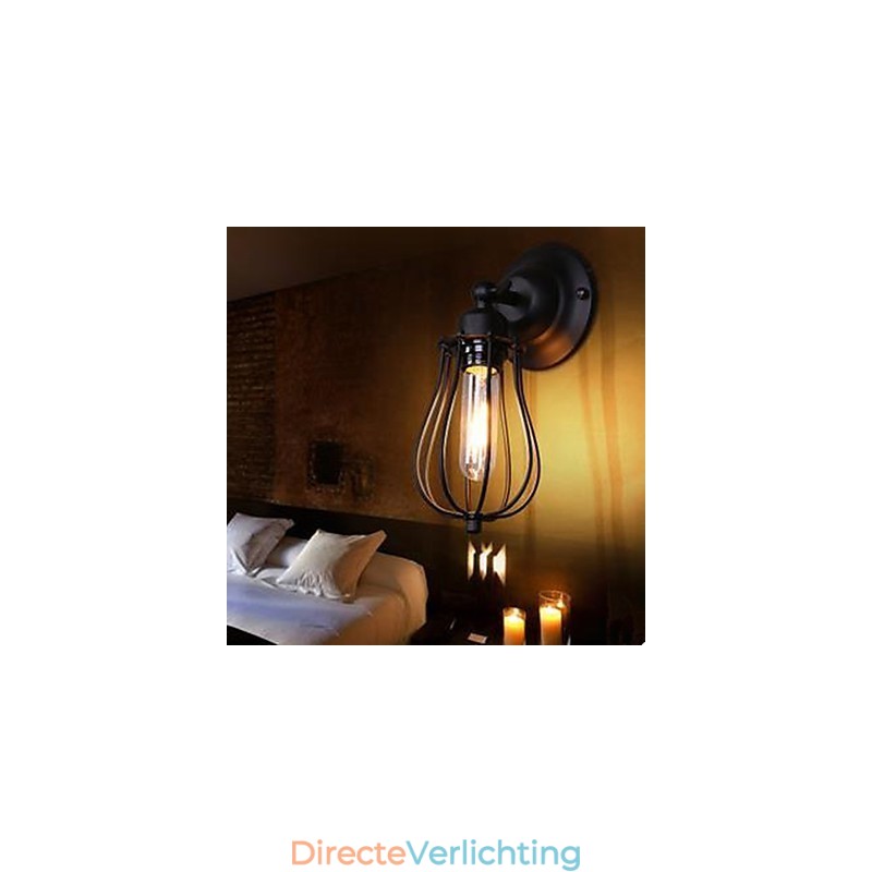 Industriële Retro Wandlamp Binnen Gang Enkele Kop Grapefruit Wandlamp