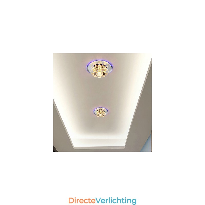 Kristallen plafondlamp Spotlight SMD 3W Creatieve lamp Absorb Dome Light