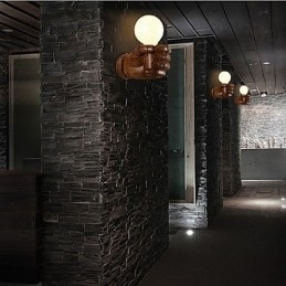 Europese Muur Creatieve Retro Vuist Wandlamp Verlichting
