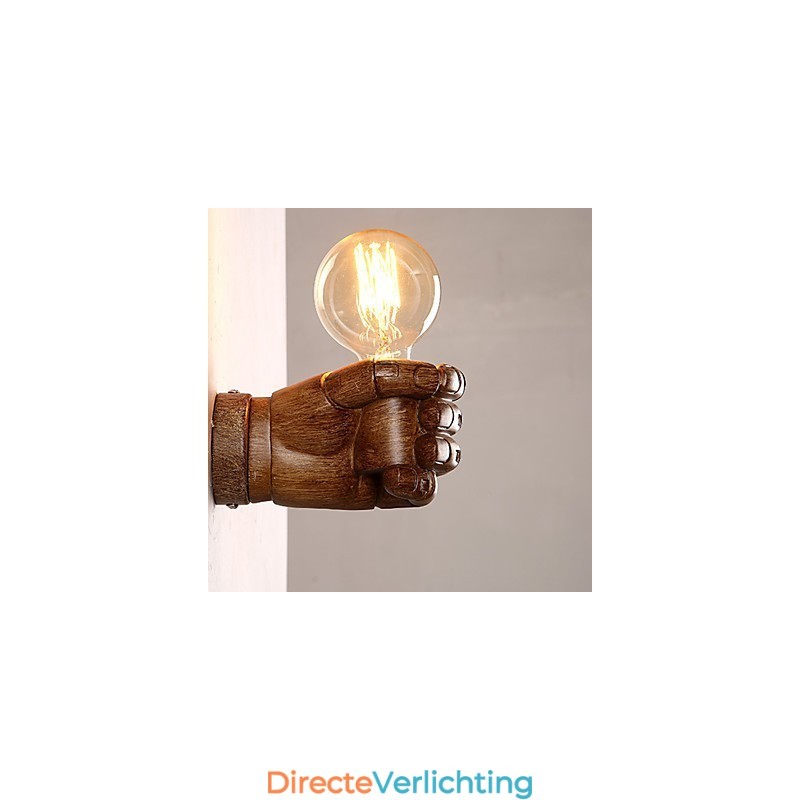 Europese Muur Creatieve Retro Vuist Wandlamp Verlichting