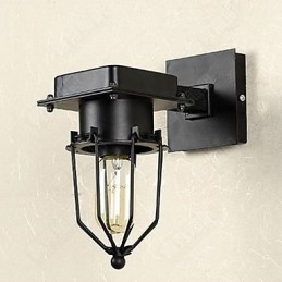 Loft Industriële Retro Wandlamp met Enkele Kop