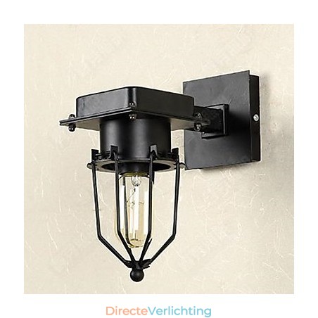 Loft Industriële Retro Wandlamp met Enkele Kop Loft Industriële Retro Wandlamp met Enkele Kop