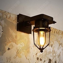 Loft Industriële Retro Wandlamp met Enkele Kop