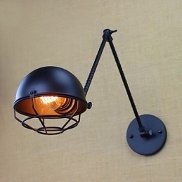 De lange arm van de Amerikaanse buitenlandse industriële dubbele retro creatieve decoratieve wandlamp