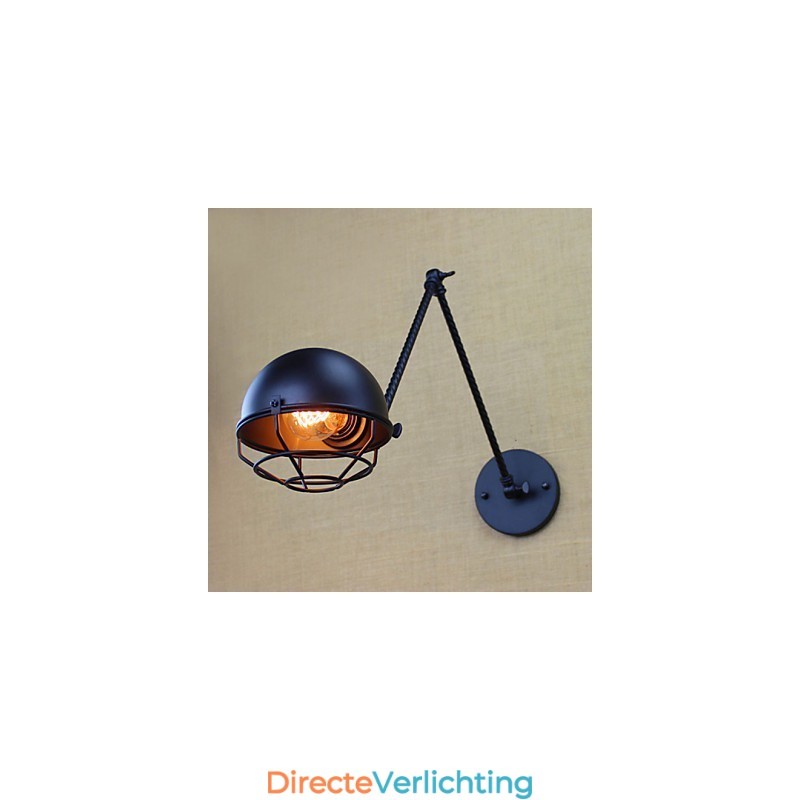 De lange arm van de Amerikaanse buitenlandse industriële dubbele retro creatieve decoratieve wandlamp