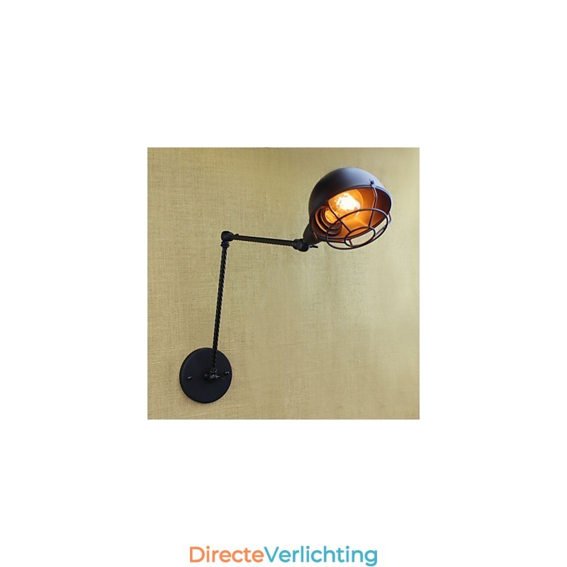 De lange arm van de Amerikaanse buitenlandse industriële dubbele retro creatieve decoratieve wandlamp
