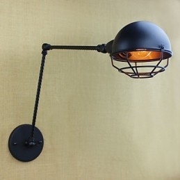 De lange arm van de Amerikaanse buitenlandse industriële dubbele retro creatieve decoratieve wandlamp