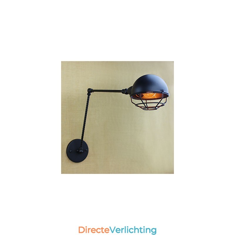 De lange arm van de Amerikaanse buitenlandse industriële dubbele retro creatieve decoratieve wandlamp
