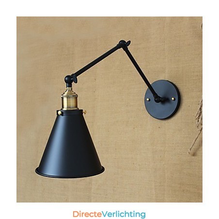 Amerikaanse landelijke pastorale stijl minimalistische tweepersoonsbed lange arm wandlamp gangpad kanaal magazijn entree Amerikaanse landelijke pastorale stijl minimalistische tweepersoonsbed lange arm wandlamp gangpad kanaal magazijn entree