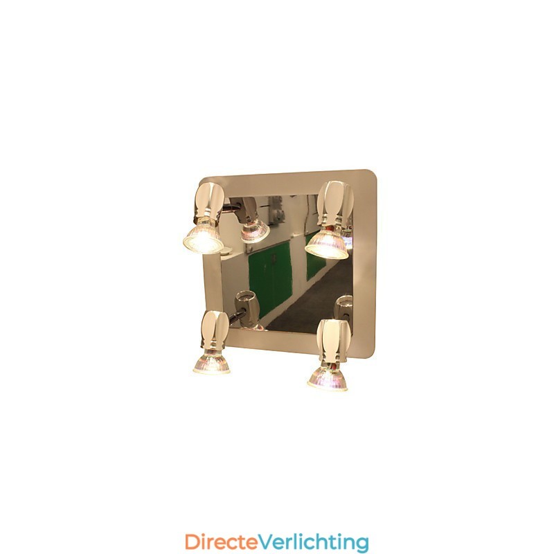 Moderne Chromen Wandlampen Badkamerlampen Met 4 Lampen