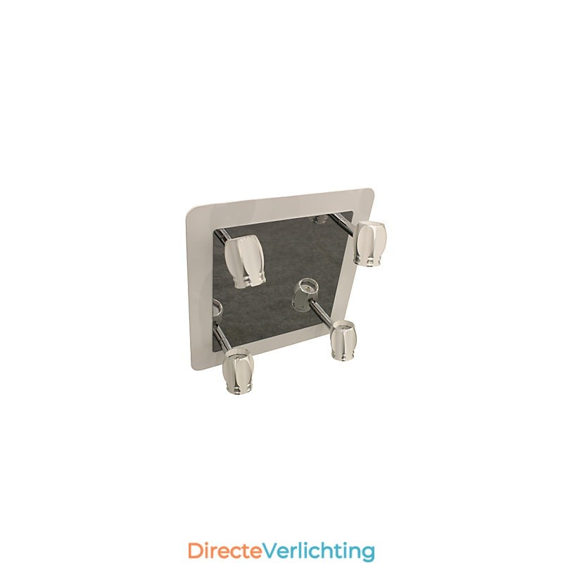 Moderne Chromen Wandlampen Badkamerlampen Met 4 Lampen