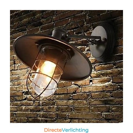 Amerikaanse Country Personality Contracted Style Warehouse Cage Wandlamp Amerikaanse Country Personality Contracted Style Warehouse Cage Wandlamp