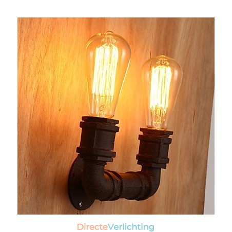 Creatieve dubbele creatieve staafbuis wandlamp licht Creatieve dubbele creatieve staafbuis wandlamp licht