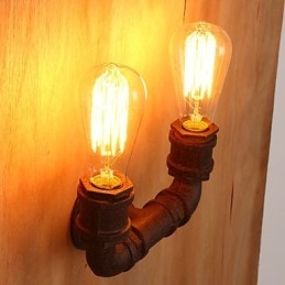 Creatieve dubbele creatieve staafbuis wandlamp licht