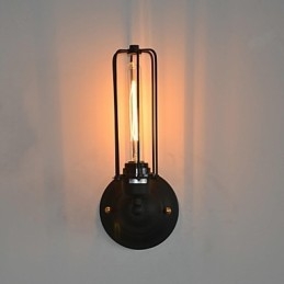 Amerikaanse vintage ijzeren wandlamp