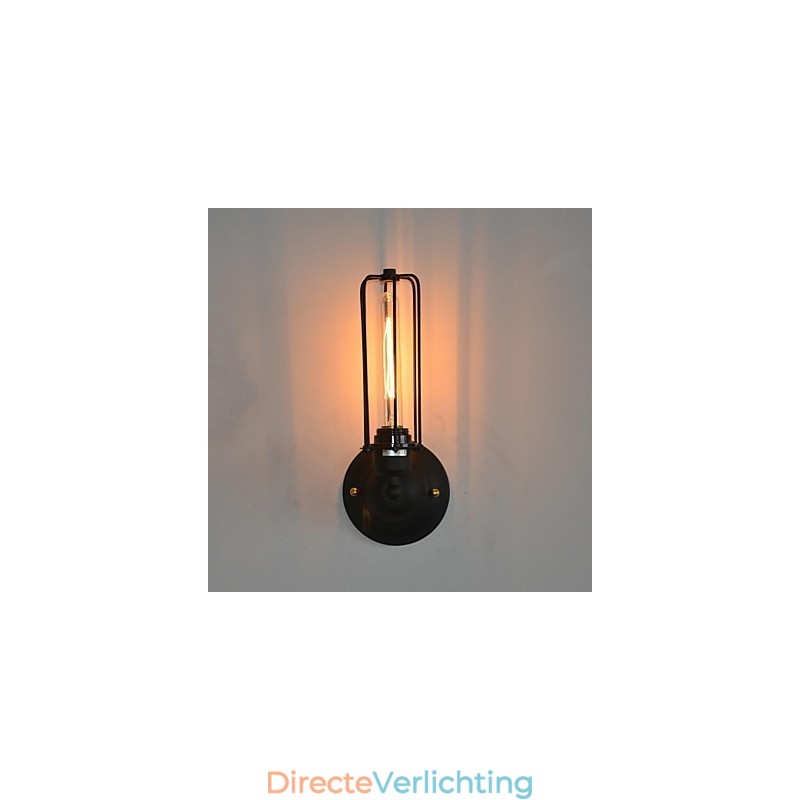 Amerikaanse vintage ijzeren wandlamp