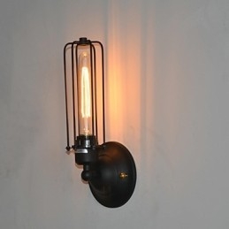 Amerikaanse vintage ijzeren wandlamp