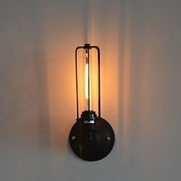 Amerikaanse vintage ijzeren wandlamp
