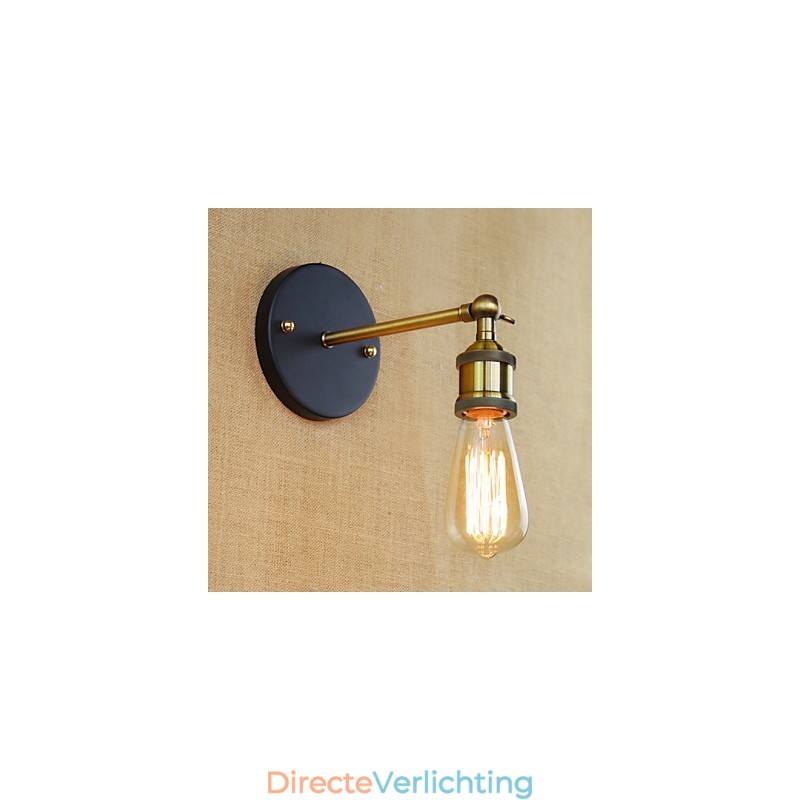 Amerikaanse bar café restaurant nachtkastje minimalistische gang ijzeren wandlamp