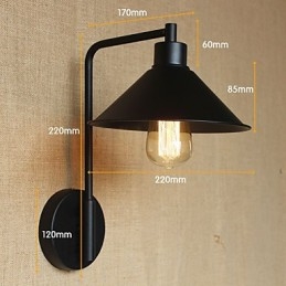 Moderne minimalistische gangpad magazijn balkon veranda ijzeren decoratieve wandlamp