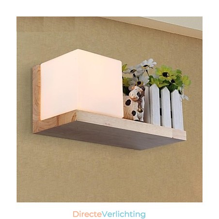 Wandlamp Een Licht en Glas Wandlamp Een Licht en Glas
