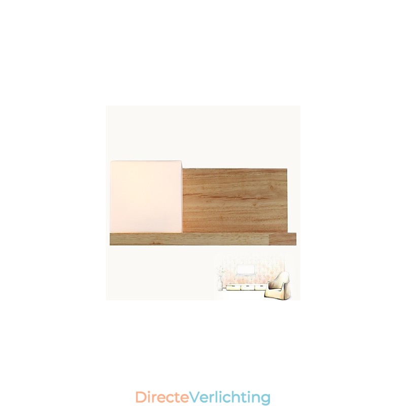 Wandlamp Een Licht en Glas