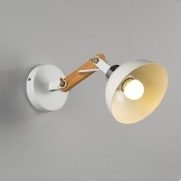 Amerikaanse creatieve massief houten slaapkamer gang trap lamp lamp wandlamp van het hoofdeinde van een bed