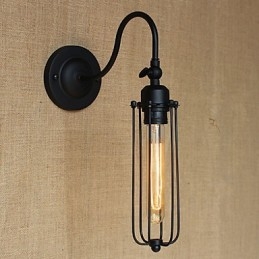 Kunst Minimalistisch Mat Zwart Amerikaans Landelijk Woonkamer Lamp Slaapkamer Balkon Wandlamp Bedlamp