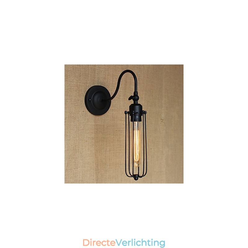 Kunst Minimalistisch Mat Zwart Amerikaans Landelijk Woonkamer Lamp Slaapkamer Balkon Wandlamp Bedlamp