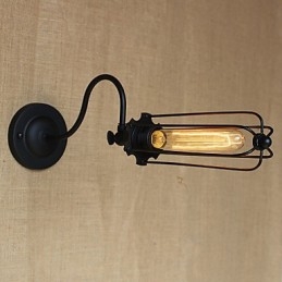 Kunst Minimalistisch Mat Zwart Amerikaans Landelijk Woonkamer Lamp Slaapkamer Balkon Wandlamp Bedlamp