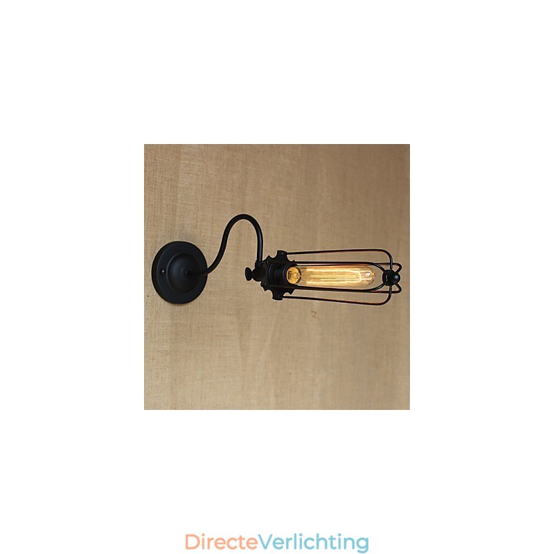 Kunst Minimalistisch Mat Zwart Amerikaans Landelijk Woonkamer Lamp Slaapkamer Balkon Wandlamp Bedlamp