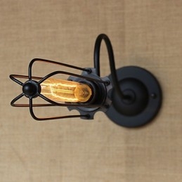 Kunst Minimalistisch Mat Zwart Amerikaans Landelijk Woonkamer Lamp Slaapkamer Balkon Wandlamp Bedlamp